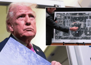 Donald Trump building 'massive' drone-proof military bunker beneath White House