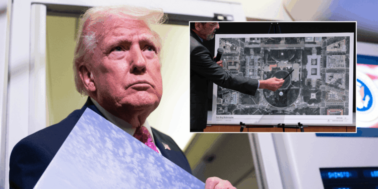 Donald Trump building 'massive' drone-proof military bunker beneath White House