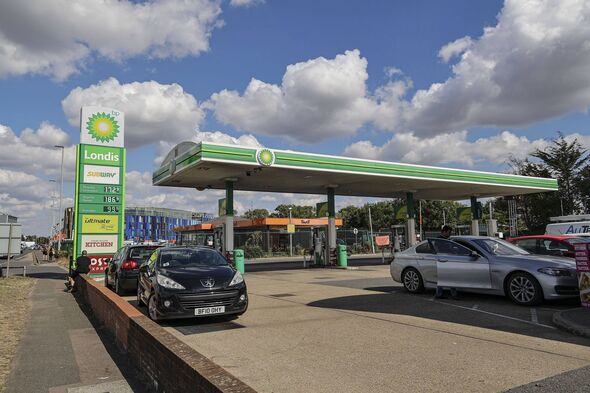 BP Gas Station In London