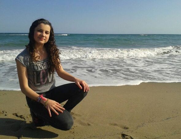 A photo of Noelia at the beach