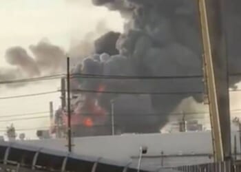 Fire and 'explosion' at huge refinery as smoke fills air | US | News