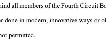 Fourth Circuit Publicly Admonishes Lawyer for "Citations to Nonexistent Judicial Opinions"