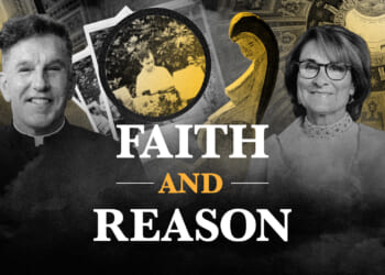 Fr. Altman and Liz Yore