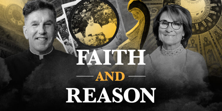 Fr. Altman and Liz Yore