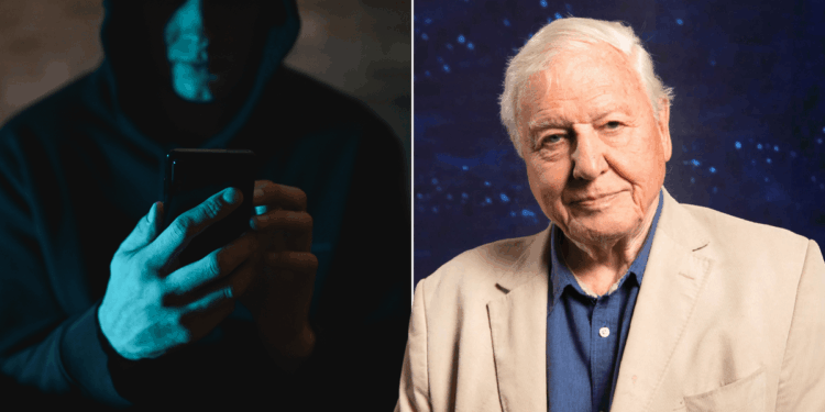 Fraudster scammed widow, 74, out of half her life savings by posing as David Attenborough