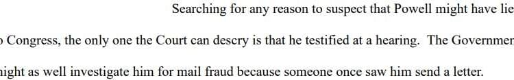 From Chief Judge Boasberg's Opinion Quashing Grand Jury Subpoena Related to Fed Chair Jerome Powell