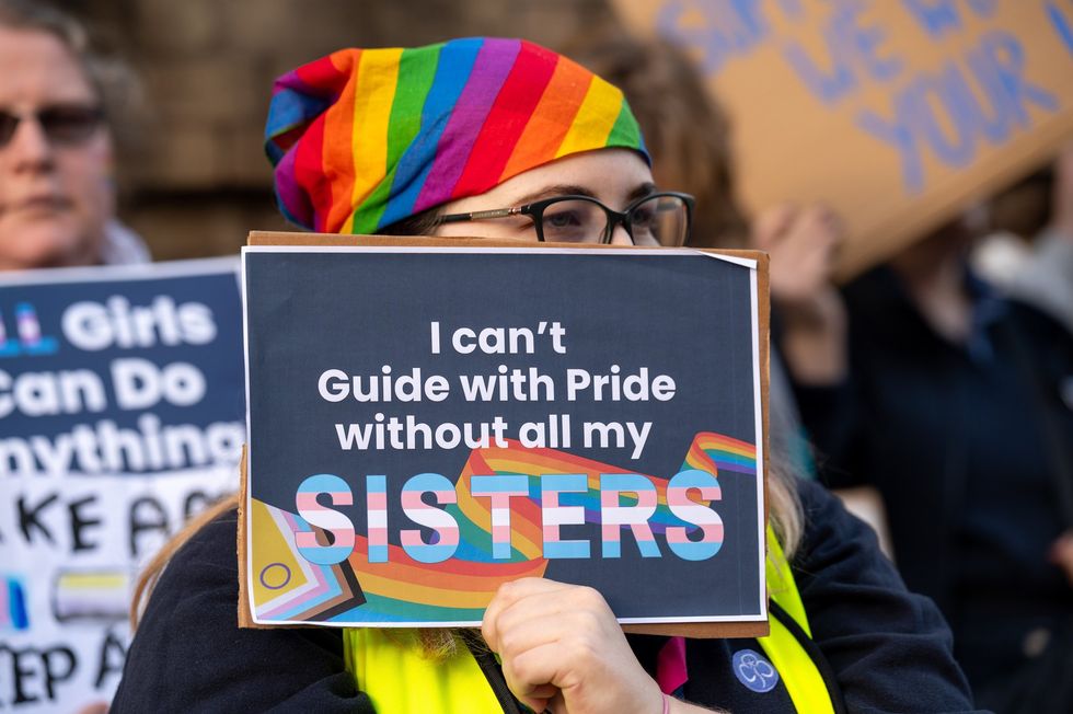 Girlguiding trans activists