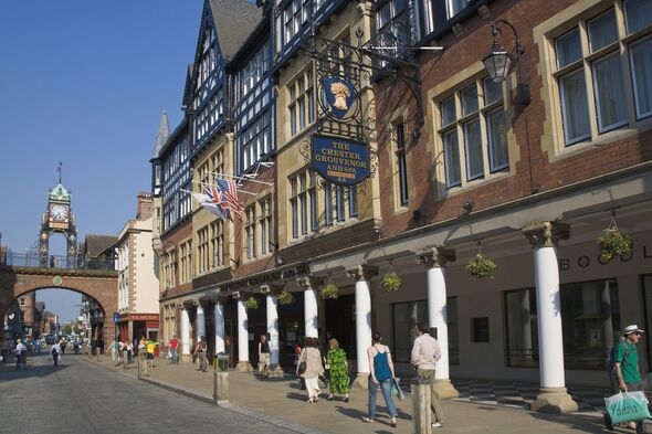 Grosvenor Hotel and Spa and Eastgate, East Gate Street