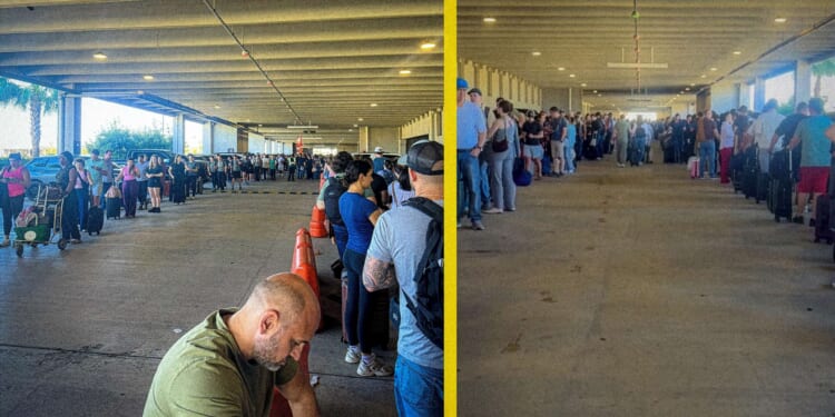 I spent over 3 hours in a TSA line. Why haven't we abolished this agency?