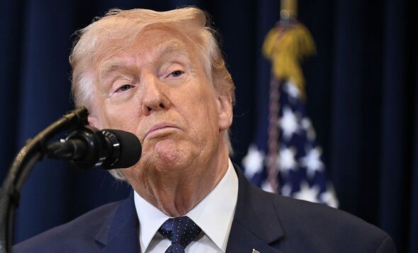 President Trump Speaks To The Press During A News Conference In Doral, Florida