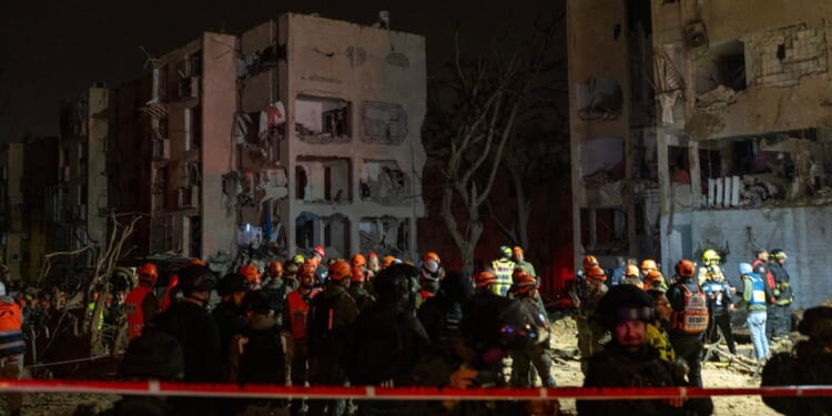 Iranian Missile Screams Over Israel, Explosion Injures Dozens, Including Children