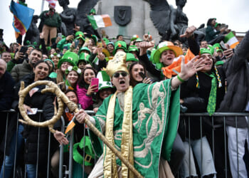 Irish author shares myths about Saint Patrick, reflects on his courage