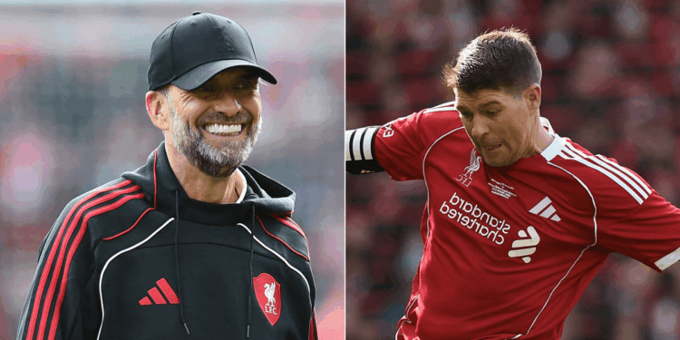 Jurgen Klopp and Steven Gerrard return to Anfield as Liverpool host annual charity match