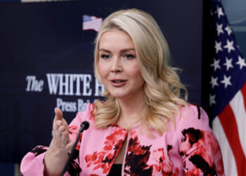 Karoline Leavitt responds to papal war rebuke, incident over Church of Holy Sepulchre