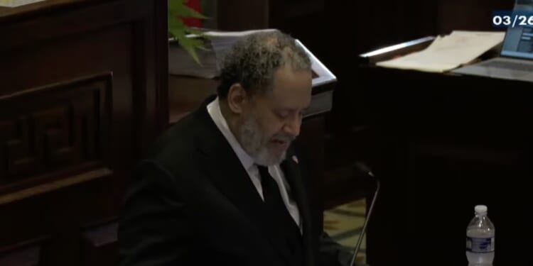 Lawmakers walk out of invocation denouncing 'beast of white Christian nationalism,' Trump as 'tyrant'