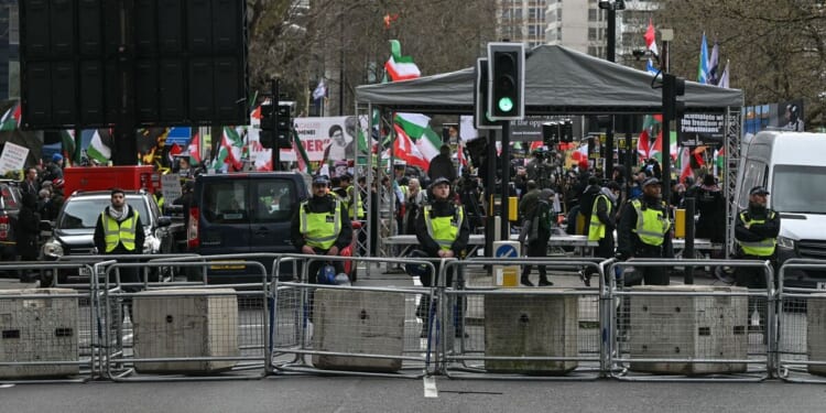 London protest: Three arrested as protesters gathered in central London over Al Quds Day | UK | News