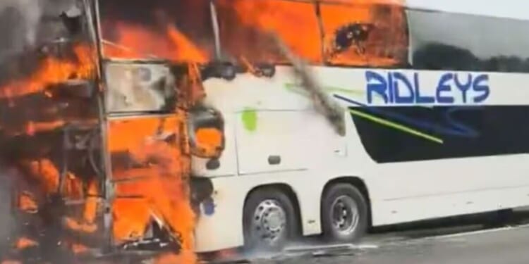 M6 traffic: Toll closed as huge coach fire sparks chaos for fans near Coleshill | UK | News