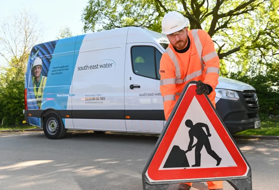 South West Water van