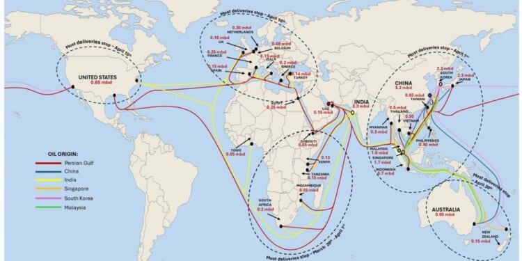 Map shows exact date UK may be cut off from Middle East oil | UK | News