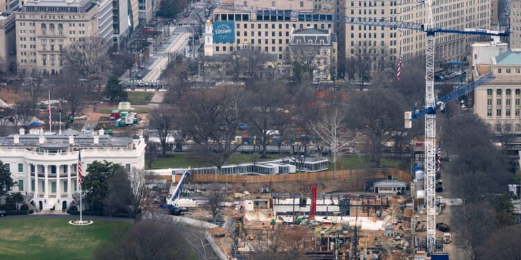 'Massive' Military Complex Being Built Under White House Ballroom