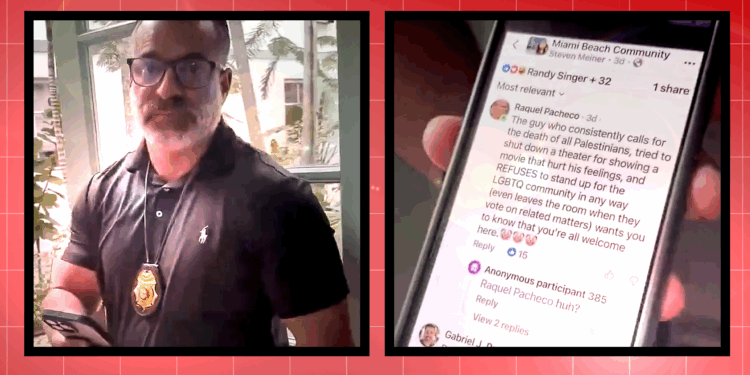 Miami Beach woman visited by detectives over a Facebook comment files free speech lawsuit