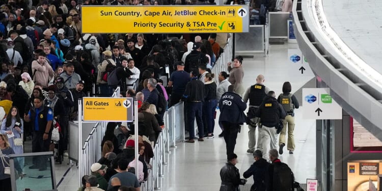 Mobile Billboards at Airports Blame Democrats for Long TSA Lines