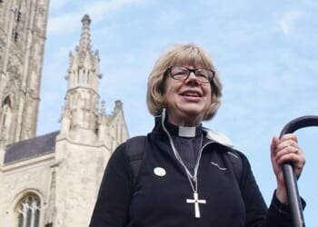 Mullally prepares for installation in Canterbury Cathedral