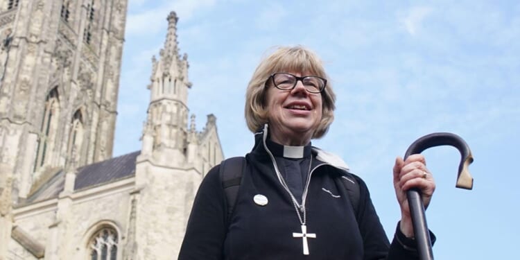 Mullally prepares for installation in Canterbury Cathedral