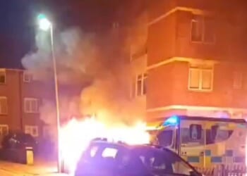 Multiple ambulances 'on fire' in major emergency incident | UK | News