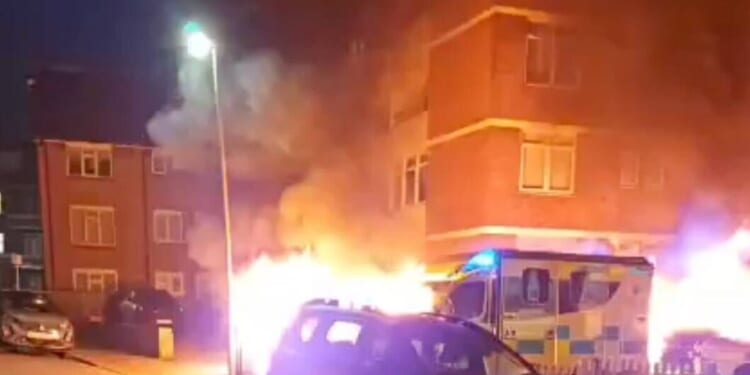 Multiple ambulances 'on fire' in major emergency incident | UK | News