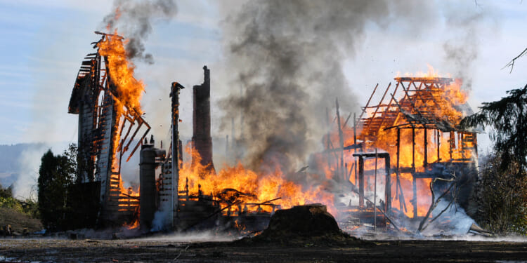 My farmhouse was burned to ashes. Here's what it taught me about Easter