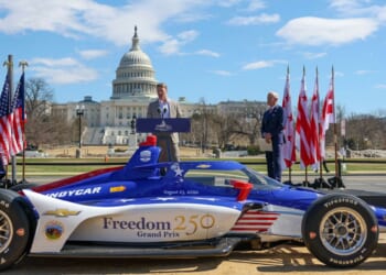 National Mall Becomes a Racetrack for Historic Freedom 250