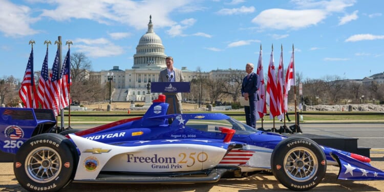 National Mall Becomes a Racetrack for Historic Freedom 250