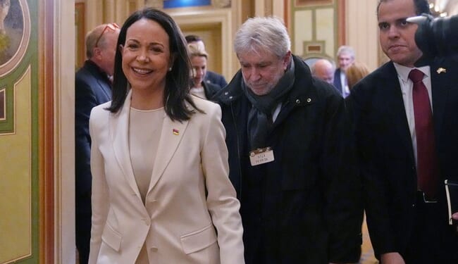 Nobel Winner Machado Defies Odds, Now Vowing Return to Rebuild Venezuela – RedState