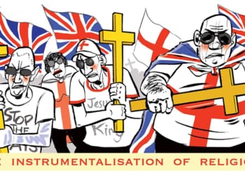 Prayers by Muslims in public are not a threat