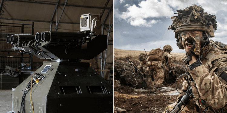 RAF Regiment gunners blasting Iranian drones become ’aces’ for first time in unit’s history