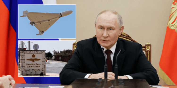 Russian technology discovered inside drone that targeted RAF base