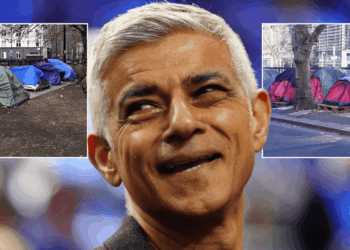 Sadiq Khan CANNOT solve homeless crisis blast Tories as 'migrant tent camps' blight London