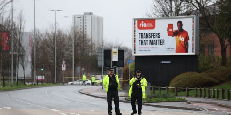 Salford crash LIVE: Two pedestrians 'struck by car' as emergency services swarm area | UK | News