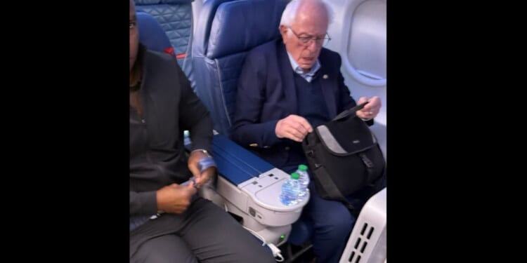 Sanders Flees DC In Style As Shutdown Fight Drags On