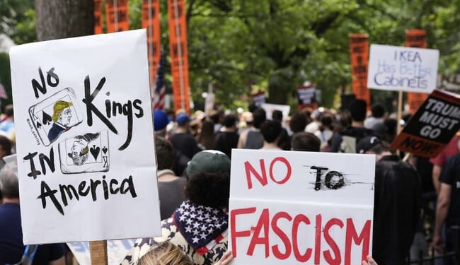 Third 'No Kings' Protest Starts With Silliness