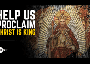 This First Friday will you help proclaim Christ’s reign over society?