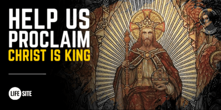This First Friday will you help proclaim Christ’s reign over society?
