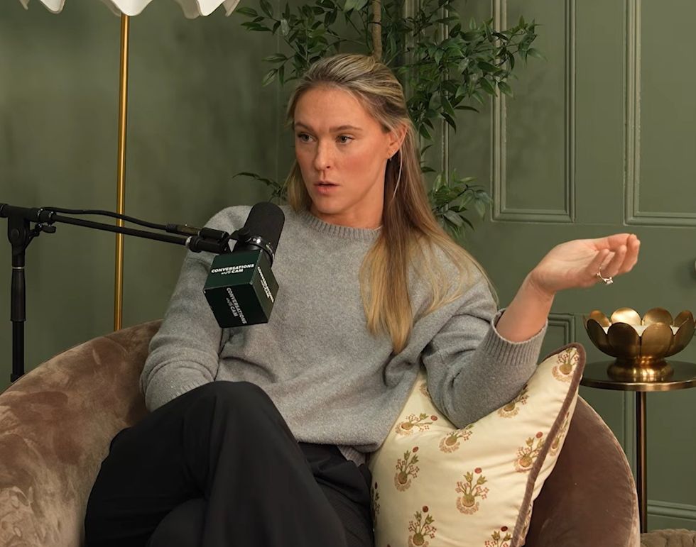 Kylie Kelce insisted she was out of the loop regarding Travis Kelce and Taylor Swift's wedding