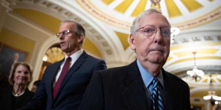 Trump, Fellow Republicans Take Shots At Mitch McConnell Over SAVE Act Stall