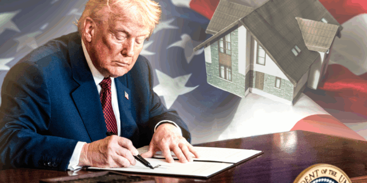 Trump's new executive order aims to drive down housing construction costs