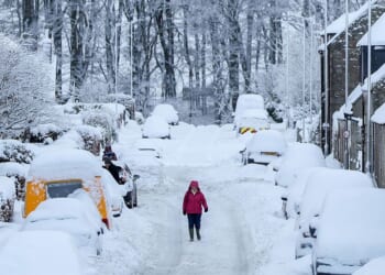 UK weather maps show 11 counties buried by snow in March - full list | Weather | News