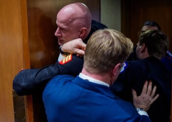 Veteran shouting ‘No one wants to fight for Israel’ injured during Capitol protest
