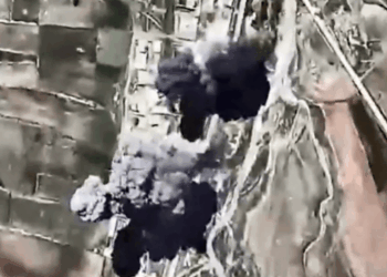 Watch moment massive clouds of smoke billow into sky after Israel blitzes ballistic missile storage site in Iran