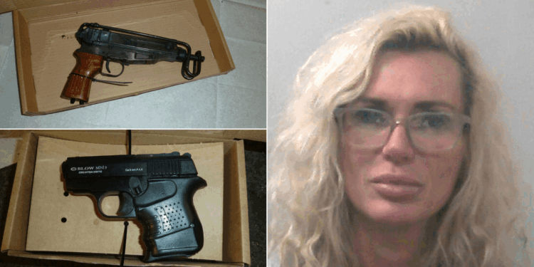 Woman jailed for smuggling machine guns and £500,000 worth of heroin into Britain